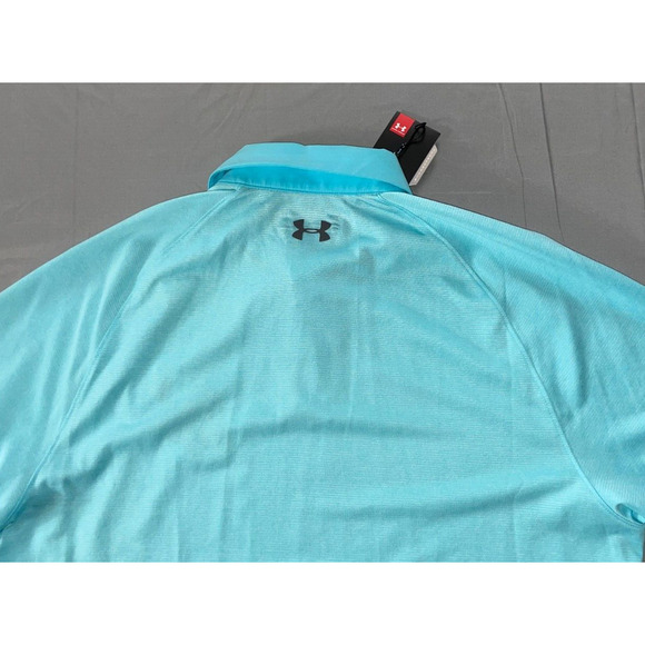 Under Armour HeatGear Loose Threadborne Polo Shirt. San Diego Gulls Hockey. NWT! - Picture 6 of 6